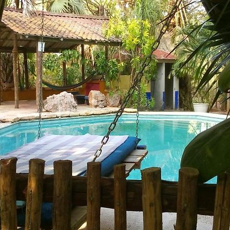 Posada El Jardin Ticul Bagian luar foto