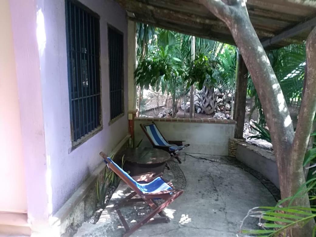 Posada El Jardin Ticul Bagian luar foto